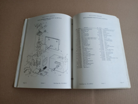 Parts Catalogus (Seeburg SPS160 Olympian) 1972