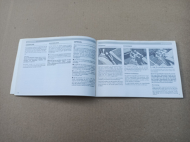 Instruction Book: Volkswagen Jetta (1986) Nederlands