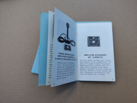 Book Accessory (Rowe-AMi R-86)