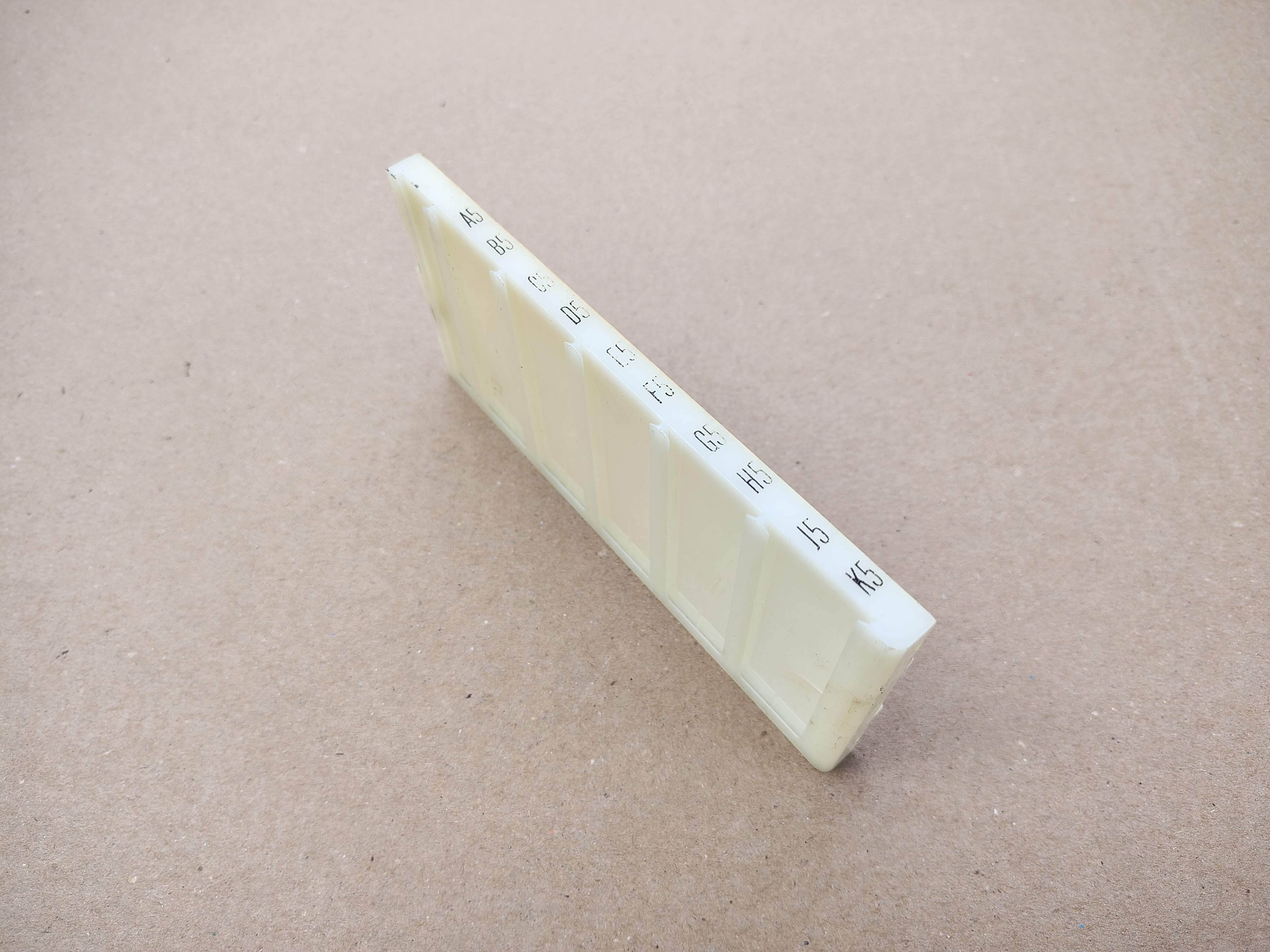 Program Holder " A5/ K5 " (Rock-ola 414/ Capri II (1964)