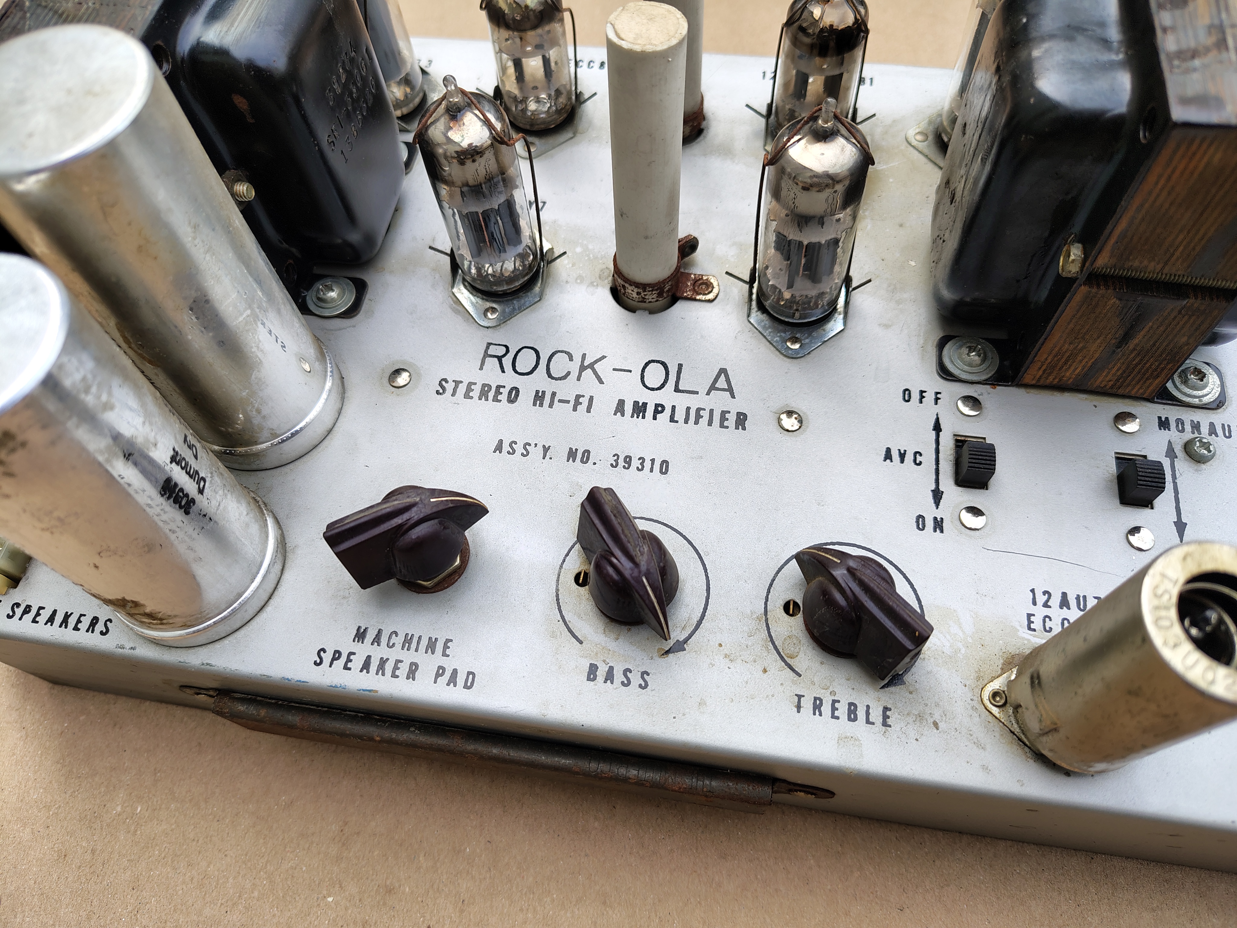 Tube Amplifier/ 39310 (Rock-ola 414/ Capri II (1964)