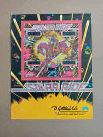 Flyer: Gottlieb Solar Ride (1979) Flipperkast