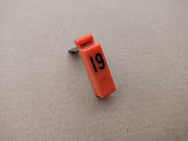 Push Button " 19 "  (Rock-ola Tempo 1/ 1468)