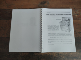 Service Manual (Seeburg S100/Phonojet) Repro NEW !!!