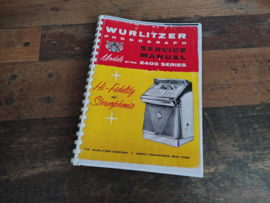 Service Manual: (Wurlitzer 2400) NEW !!!
