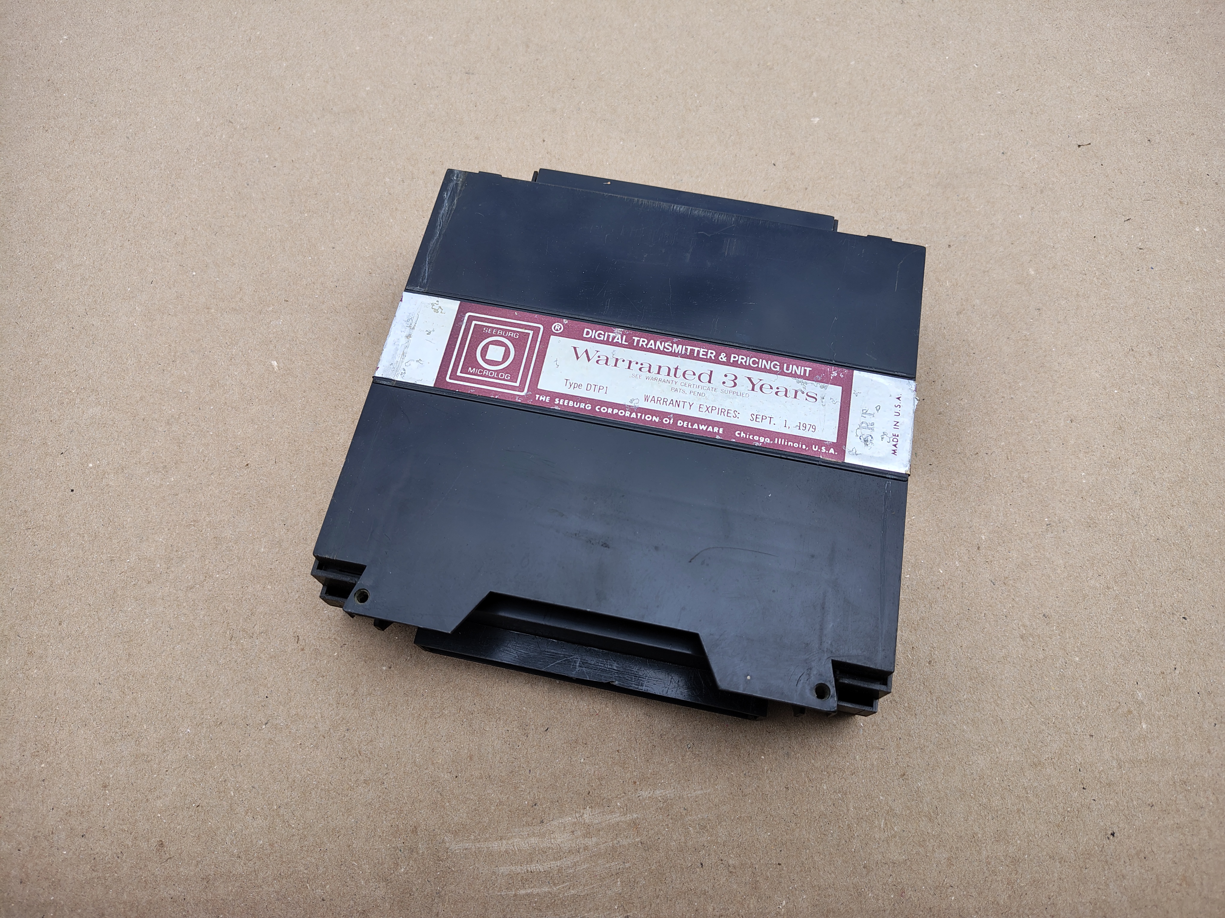 Pricing Unit/ Black Box (Seeburg LS3)