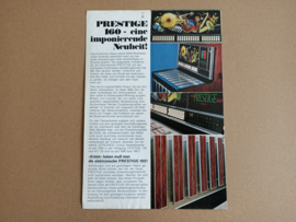 Flyer/ Folder: (NSM Prestige 120) 1973