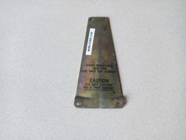 Support Plate Selector (Wurlitzer 3100/3200/3300)