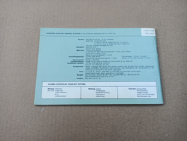 Instruction Book: Citroen GS (1976) Nederlands