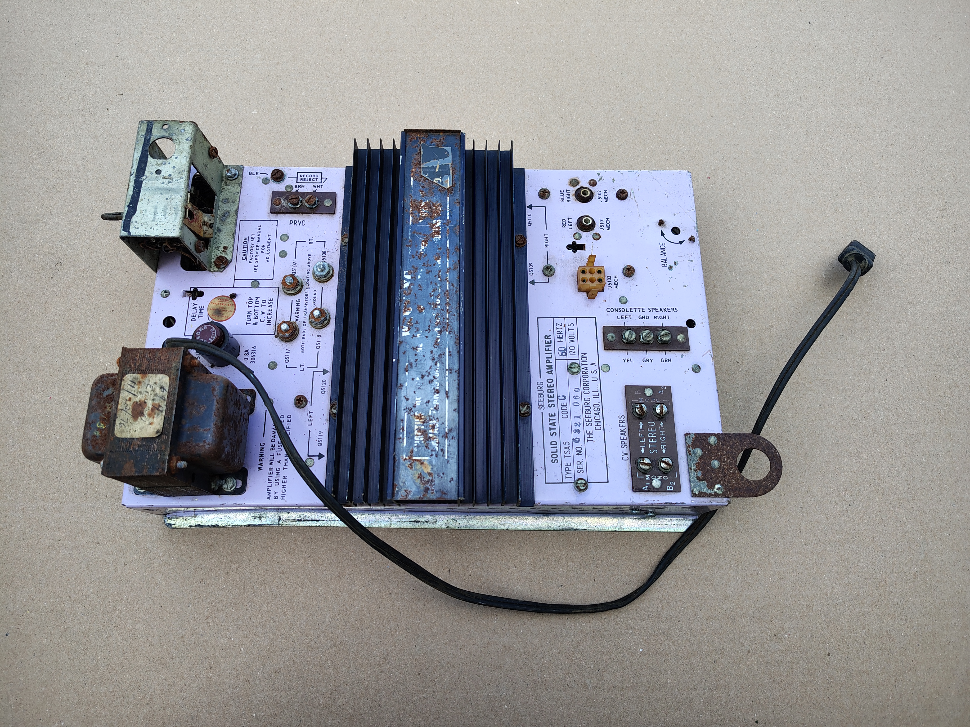 Versterker/ TSA5/ 117V (Seeburg Showcase)