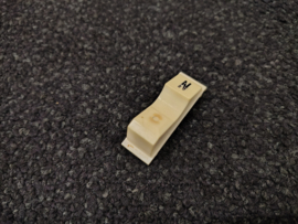 Push Button/ " N " (NSM Prestige) White