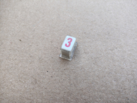 Push Button " 3 " (Wurlitzer 2000-2100)