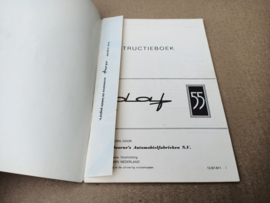 Instruction Book:  DAF 55 (1967)