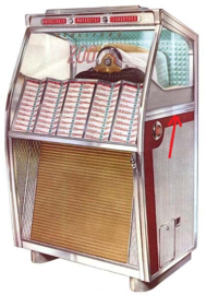 Side List/ Cabinet/ R.H (Wurlitzer 2150)