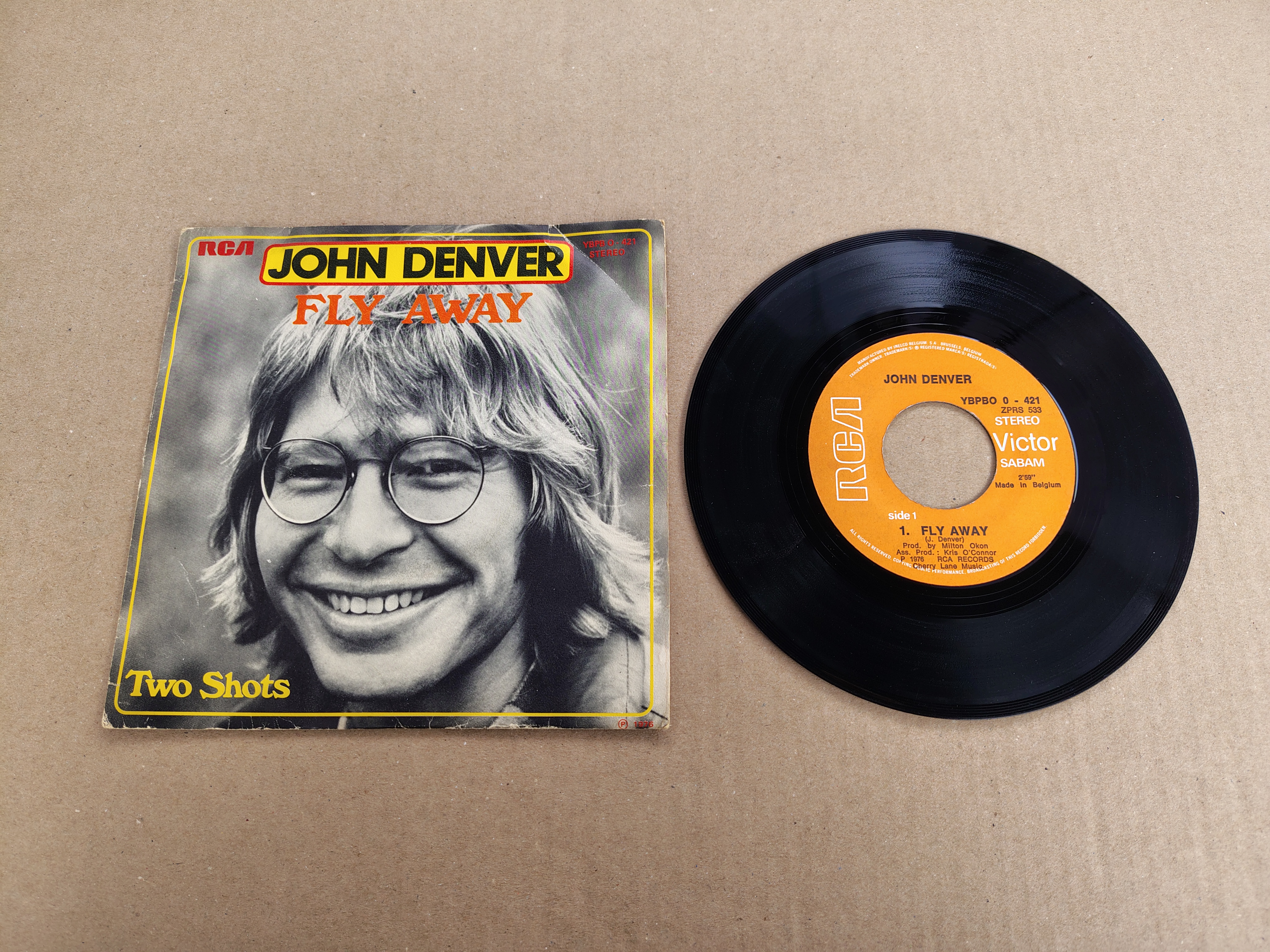 7" Single: John Denver - Fly Away (1975)