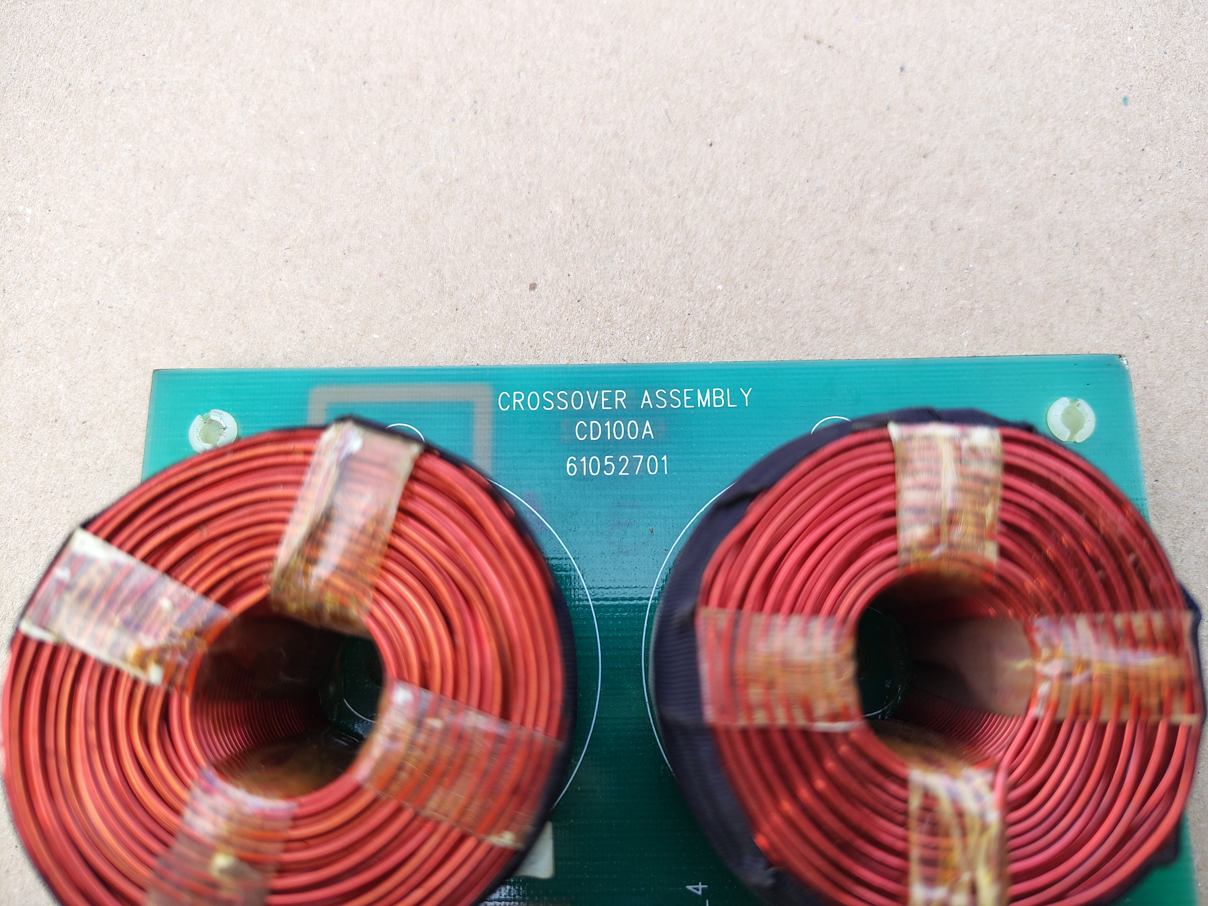 Crossover Network Speaker Board/ 61052701 (Rowe-AMi/ CD100A)