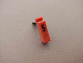 Push Button " 5 "  (Rock-ola Tempo 1/ 1468)