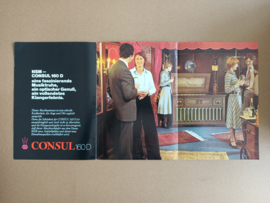 Flyer/ Folder: NSM Consul 160D (1976) jukebox
