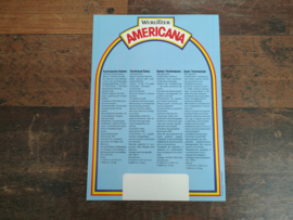 Flyer: Wurlitzer Americana/ 3900 /3960 (1975) jukebox