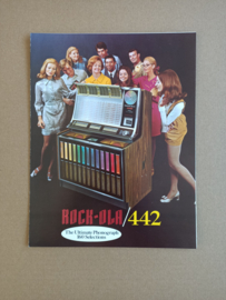 Flyer/ Folder: Rock-ola 442 (1970) jukebox