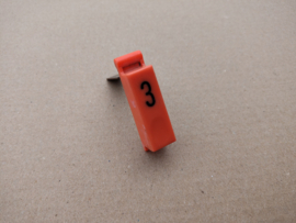 Push Button " 3 "  (Rock-ola Tempo 1/ 1468)