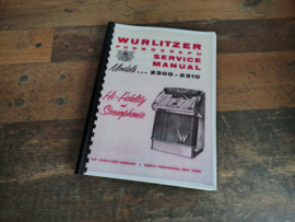 Service Manual: (Wurlitzer 2300/2310) New !!!