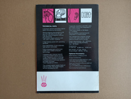 Flyer/ Folder: (NSM Festival ES 160) 1984
