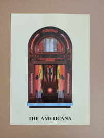 Flyer: Sound Leisure /The Americana (1989) jukebox