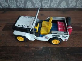 Tin Toys /Willys Jeep/ Police /60's
