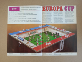 Folder: ENV Europa Cup (1967) Voetbalspel (Duitsland)