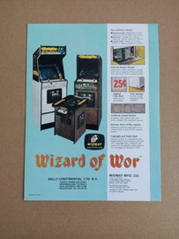 Folder: Video Game Wizard Of Wor (Bally Midway) 1981