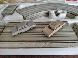 Racebaan 4000/ 2x Opel Diplomat/ Faller AMS/ Slotcar