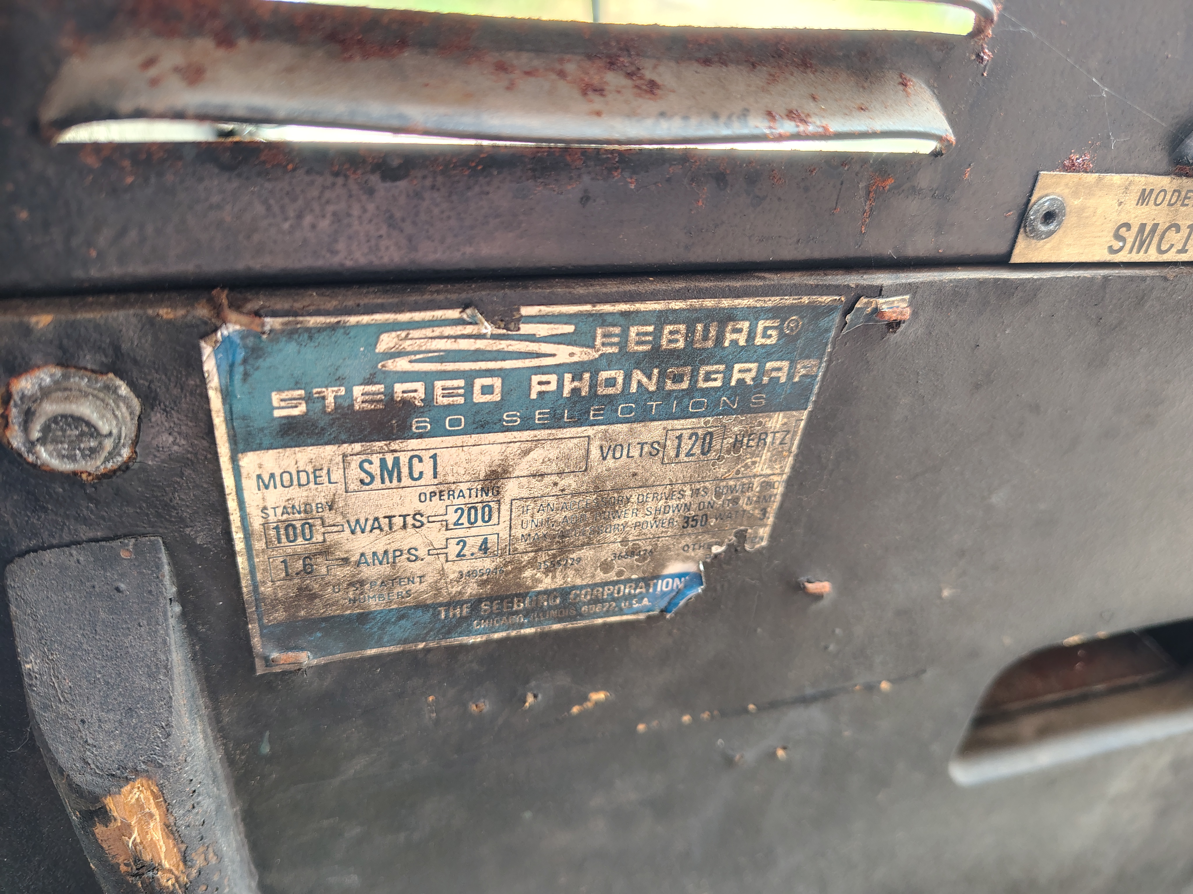 Seeburg SMC1/ Disco (1978)  jukebox (Only For Parts)