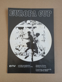 Folder: ENV Europa Cup (1967) Voetbalspel (Duitsland)