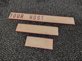 Your Host Plastic/ Top (Rowe-AMi JBM/ Tropicana )