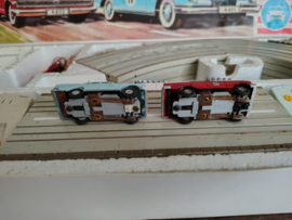 Racebaan 4002/ Opel Kapitan/ Mercedes 220 / Faller AMS