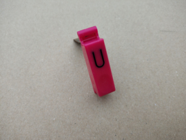 Push Button " U "  (Rock-ola 404/ Capri)