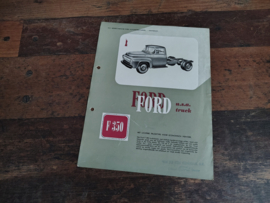Folder Technische Gegevens: Ford F350/ USA Truck (1955)