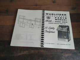 Service Manual: (Wurlitzer 2300/2310) New !!!