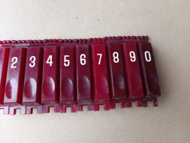 Pusch Buttons/ Number/ Set (Rowe-AMi/ JAL200/Tropicana JBM)