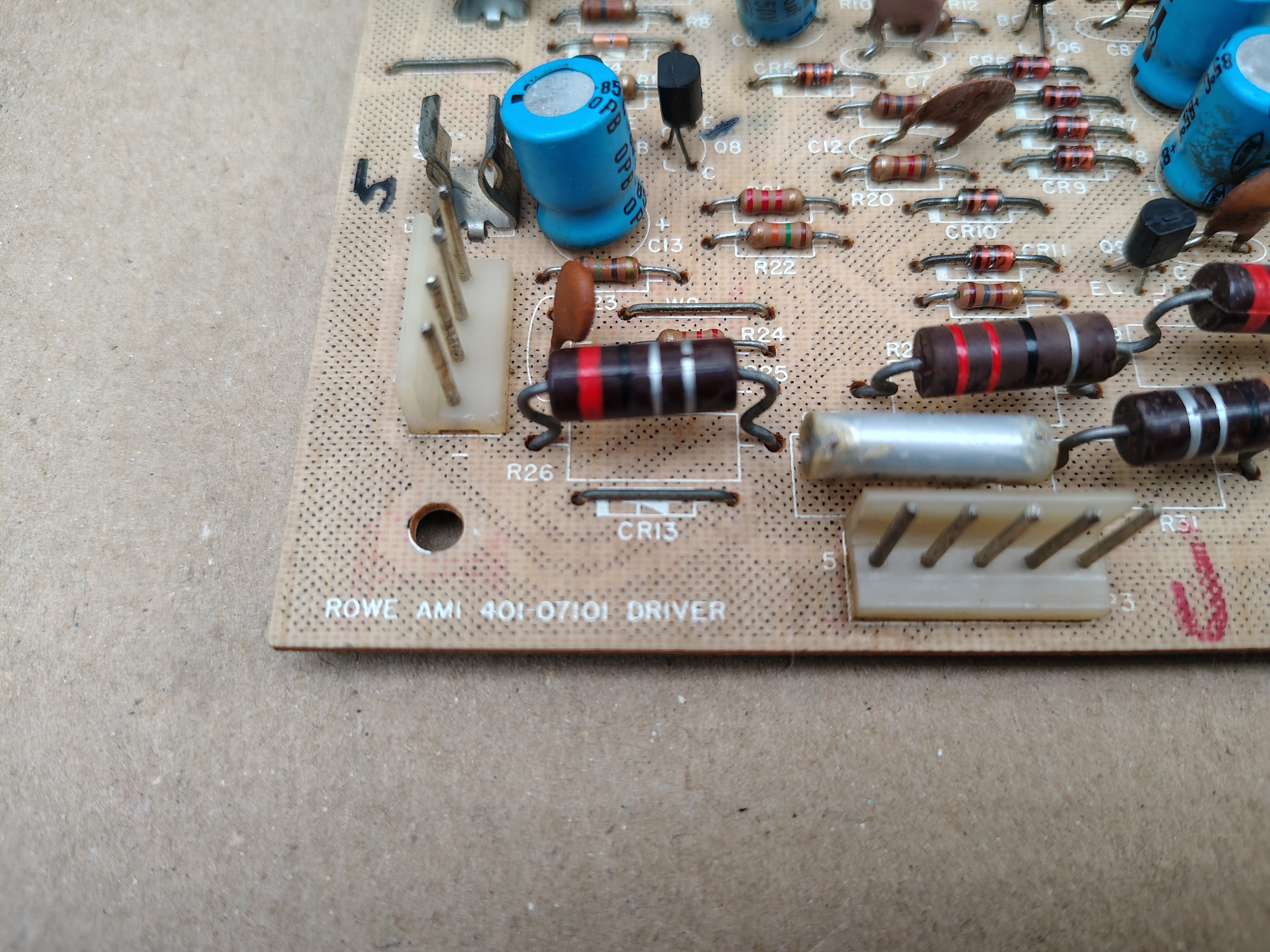 Driver Board/ 401-07101 (Rowe-AMi/Div)