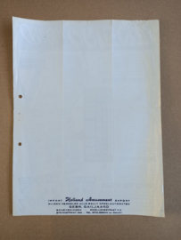 Flyer: Bally Orient (1967) Bingo