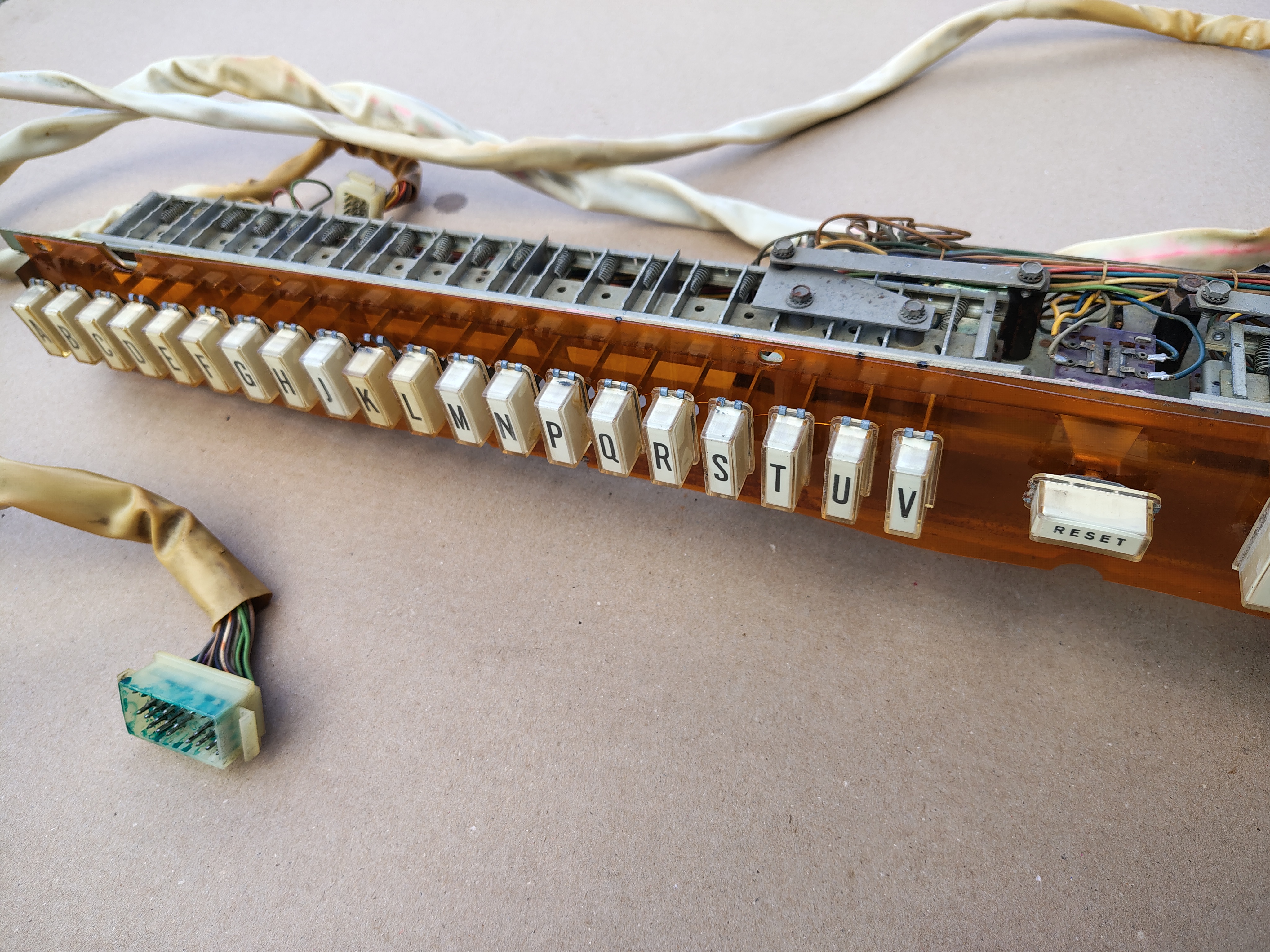 Push Button Panel (Wurlitzer 3700)