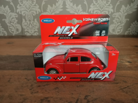 Volkswagen Kever/ RED/ 1:32 (Welly) NEW!!!