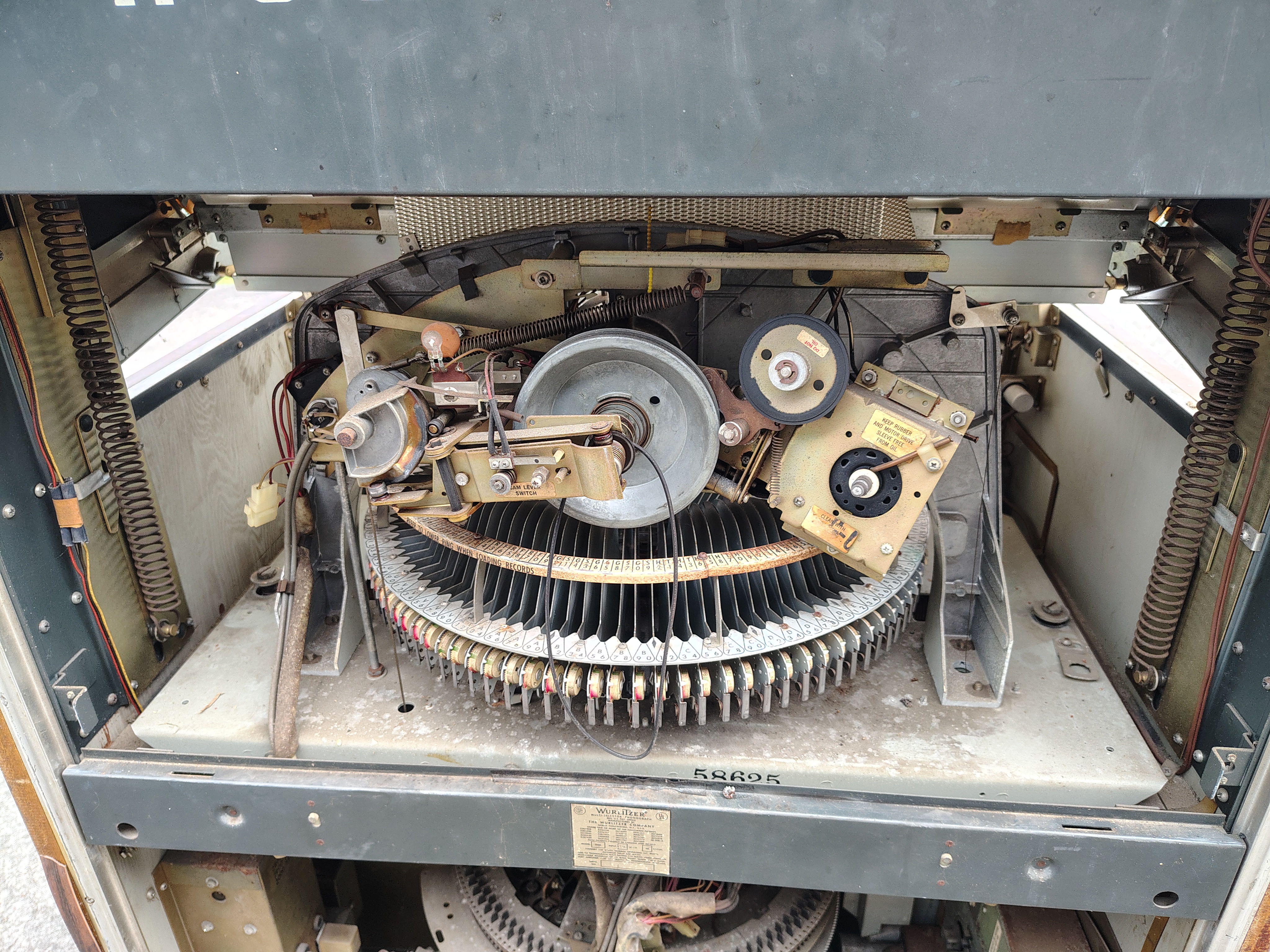 Wurlitzer 3000 (1966)  jukebox (Only For Parts)