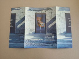 Flyer/ Folder: Williams - Pharaoh (1981) Flipperkast