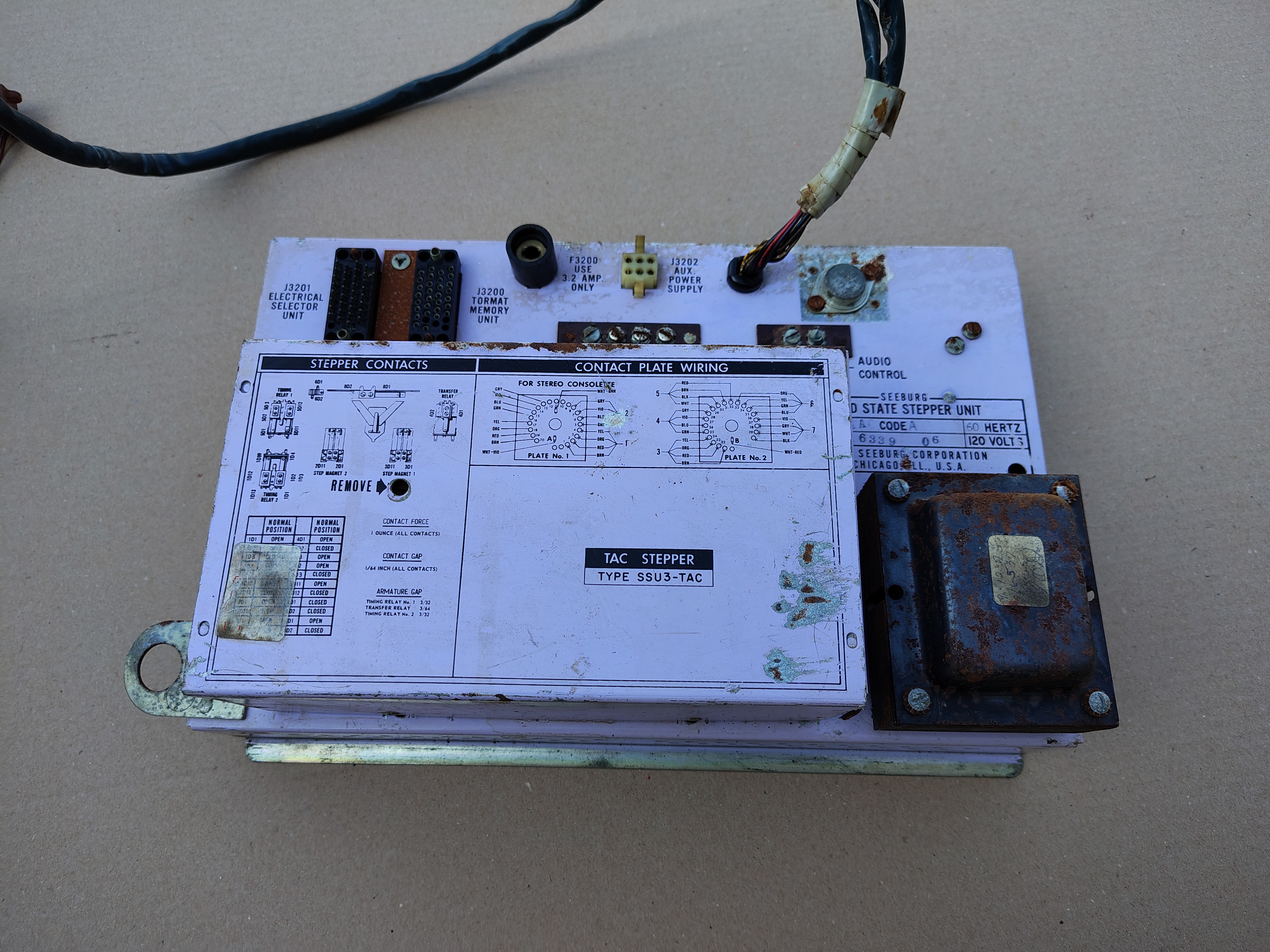 Stepper Unit/ SSU3/ 117V (Seeburg Showcase)