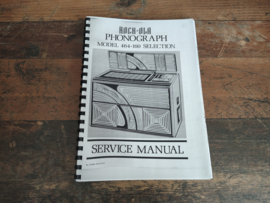 Service Manual (Rock-ola 464) New!!