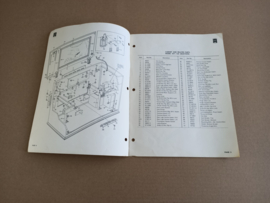 Parts Catalogus  (Rock-ola 448 &449) 1972