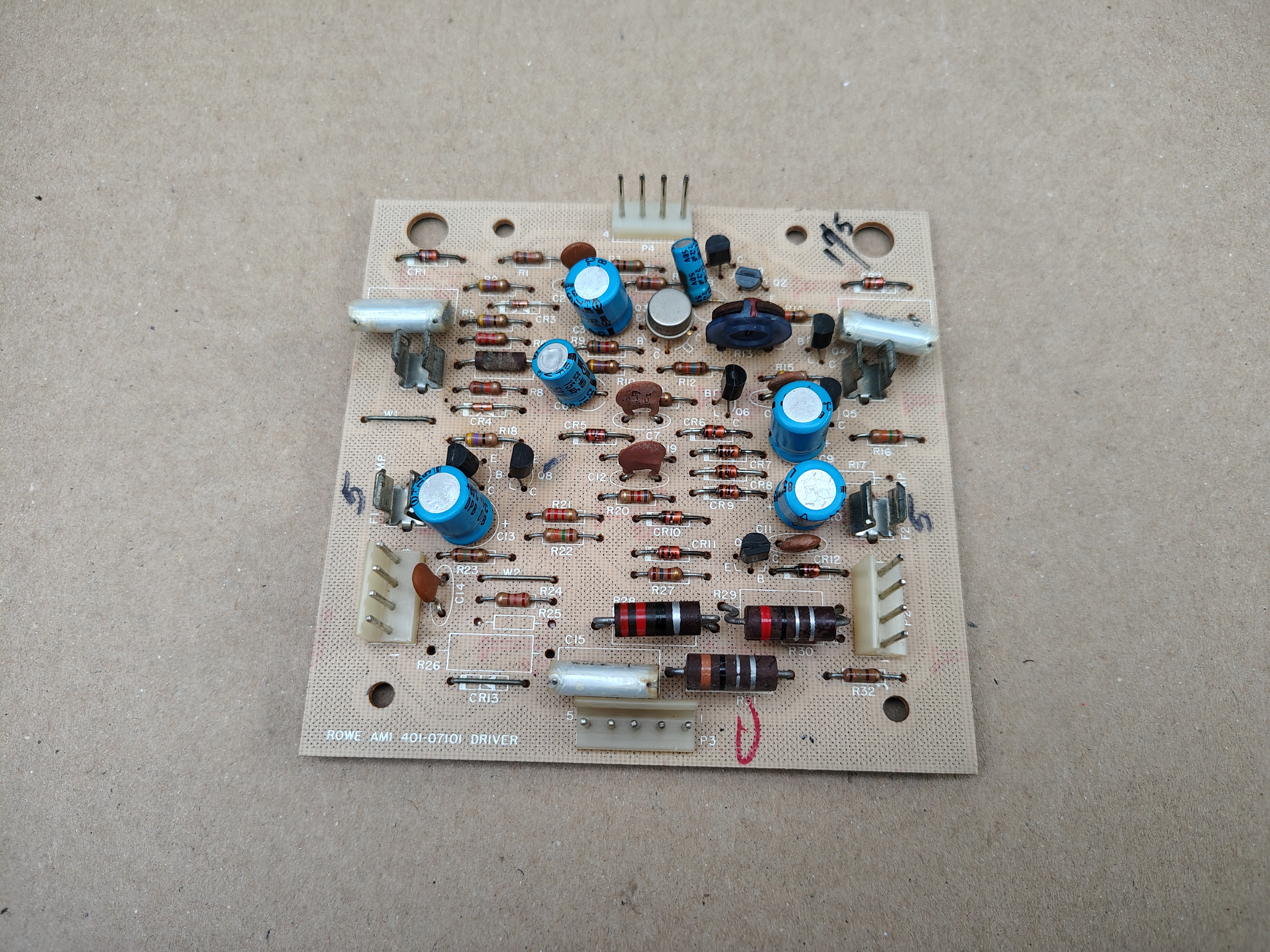 Driver Board/ 401-07101 (Rowe-AMi/Div)